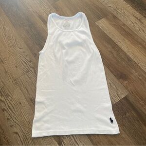 Polo Ralph Lauren white tank top undershirt L
